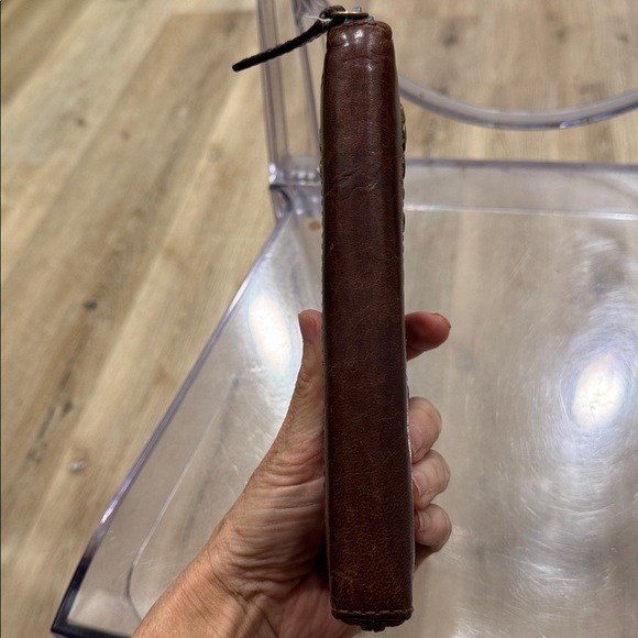 Frye Melissa studded Leather Zippered Wallet - Picture 5 of 5